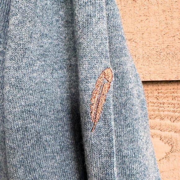 Hawico Scotland 100% Cashmere Golf Sweater Sage Green L – Chechessee Creek Club - Picture 6 of 9